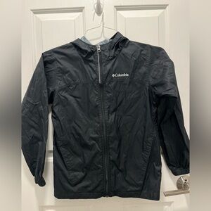 Columbia Rain Jacket Windbreaker Hooded Boys Medium (10/12)
